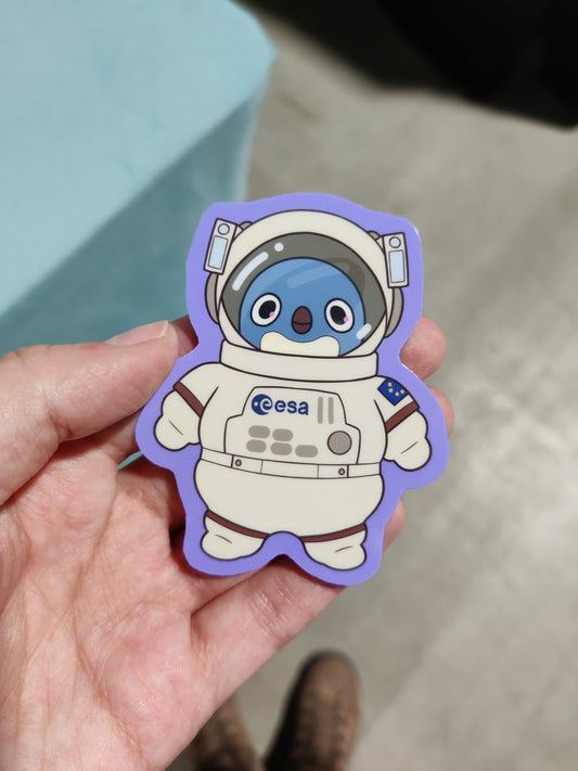 Astronaut Penguin Sticker