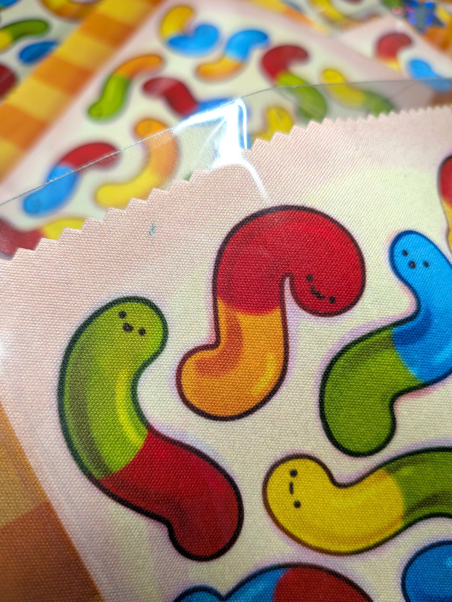 Gummy Worm Pack Mircrofibre Glass Cleaning Cloth