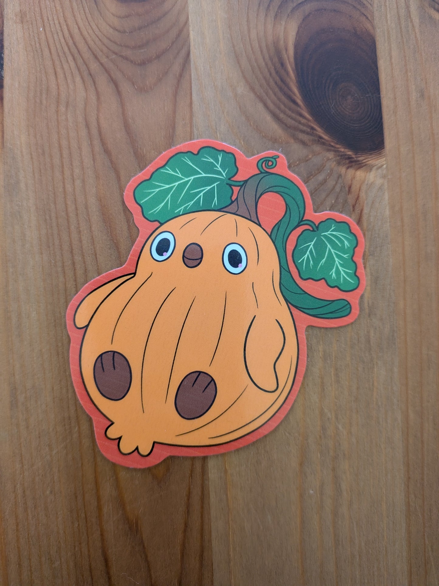 Pumpkin Penguin Sticker
