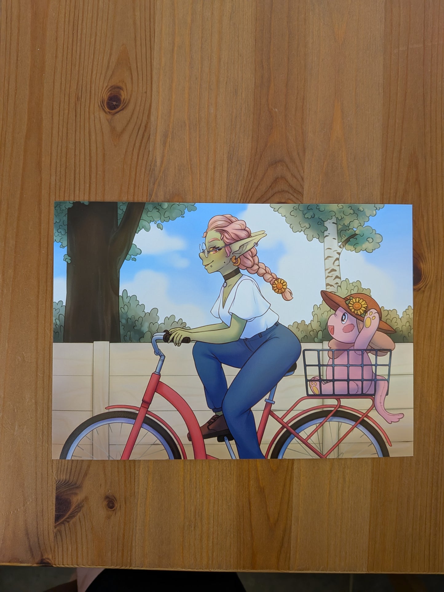 Bike Ride Print