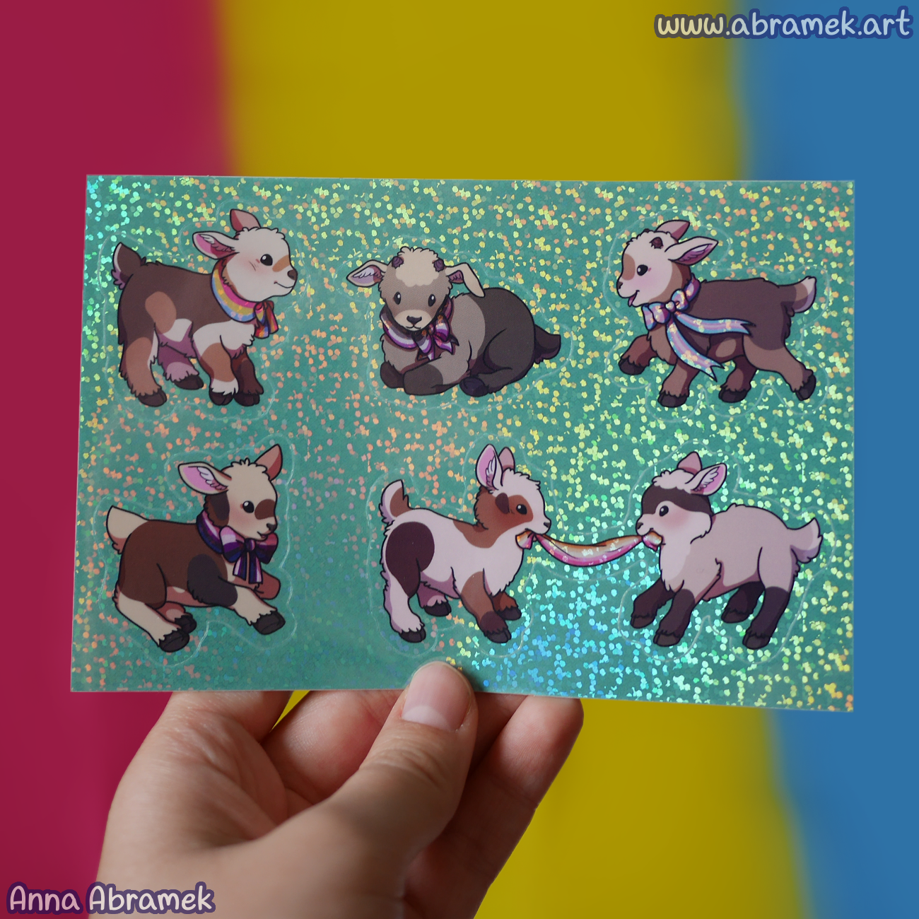 Pride Goats Sticker Sheet