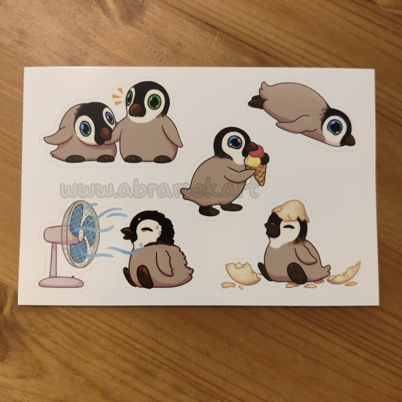 Summer Silverpea and Ferntooth Sticker Sheet