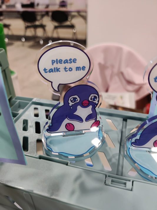 Crying Standee