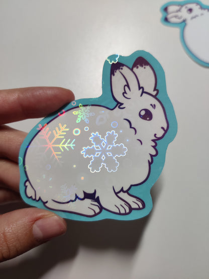 Arctic Hare Sticker