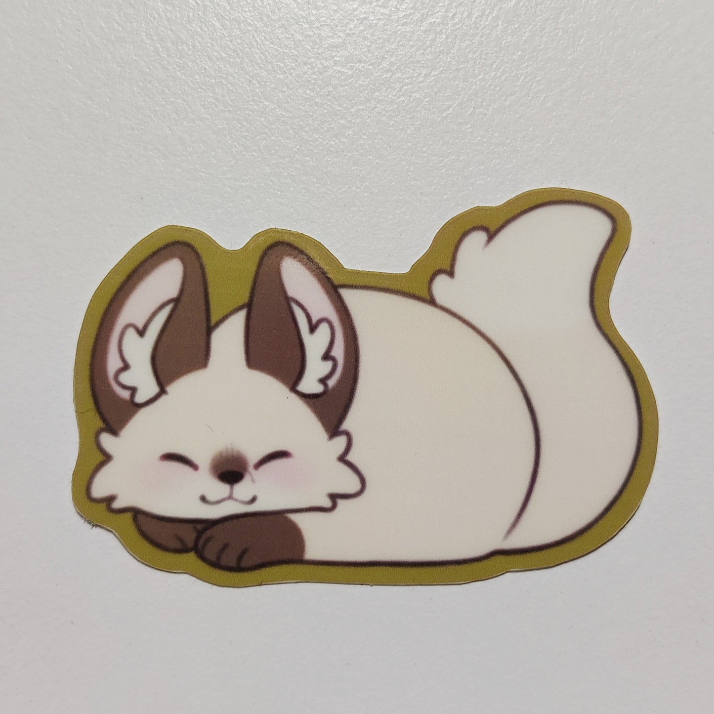 Sleeping Fox Sticker