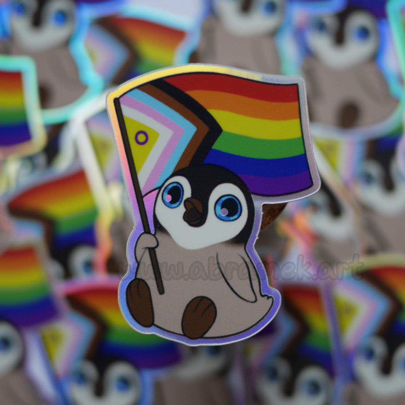 Pride Silverpea Sticker