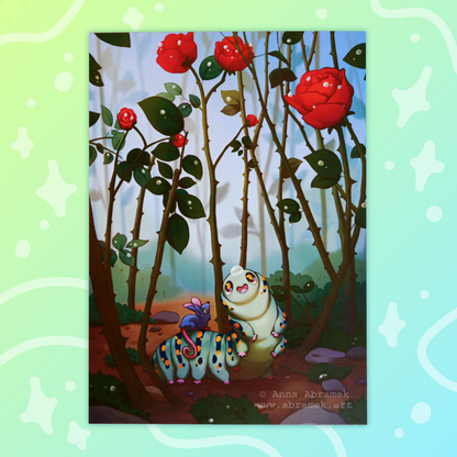 Rose Forest Postcard Print