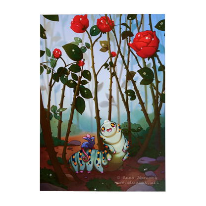 Rose Forest Postcard Print