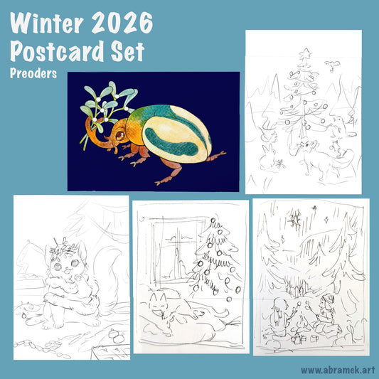 [Early Bird] Preorder - Winter 2026 Postcard Set
