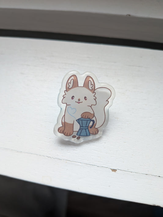 Coffee pin