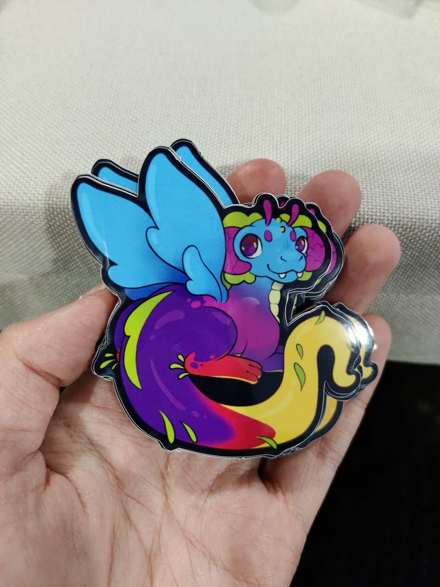 Gummy Dragon Sticker