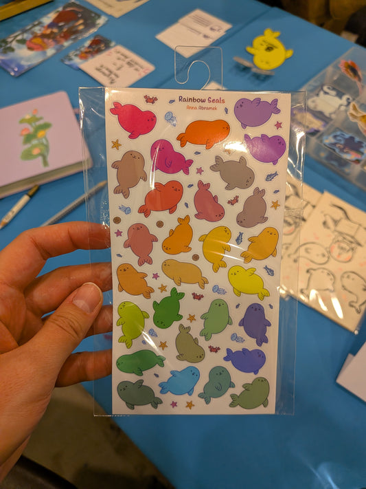 Rainbow seals