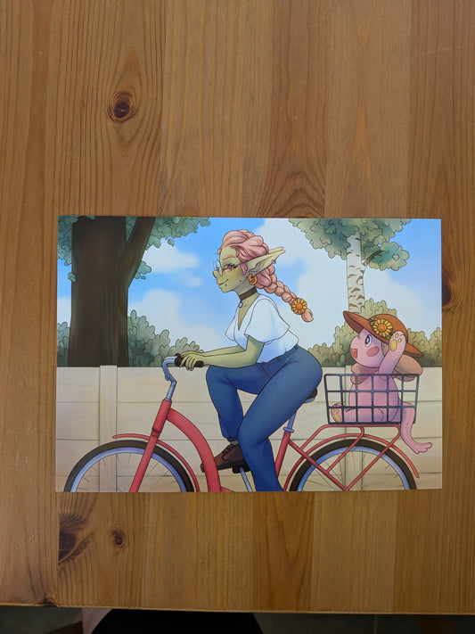 Bike Ride Print